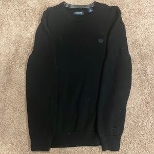 Chaps Black sweater